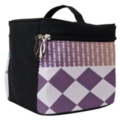 Abstract Shapes Colors Gradient Make Up Travel Bag (small) by pakminggu