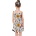 Woman Flower Pattern Kids  Summer Sun Dress View2