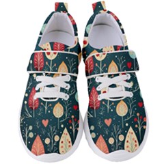 Christmas Tree Pattern Women s Velcro Strap Shoes by pakminggu