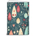 Christmas Tree Pattern 8  x 10  Hardcover Notebook View2