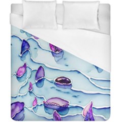 Water Tide Gemstone Duvet Cover (california King Size) by pakminggu