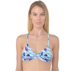 Water Tide Gemstone Reversible Tri Bikini Top by pakminggu