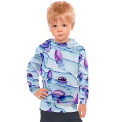 Water Tide Gemstone Kids  Hooded Pullover by pakminggu