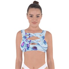 Water Tide Gemstone Bandaged Up Bikini Top by pakminggu