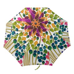 Plants Leaves Colorful Folding Umbrellas by pakminggu