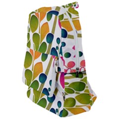 Plants Leaves Colorful Travelers  Backpack