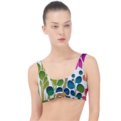 Plants Leaves Colorful The Little Details Bikini Top by pakminggu