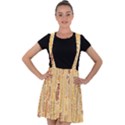 Autumn Nature Fall Velvet Suspender Skater Skirt View1