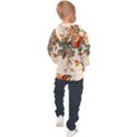 Flowers Leaves Swirl Plant Kids  Hooded Pullover View2