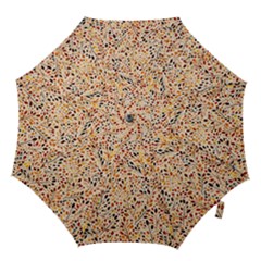 Autumn Leaves Pattern Hook Handle Umbrellas (large) by pakminggu