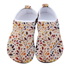 Autumn Leaves Pattern Kids  Sock-style Water Shoes by pakminggu