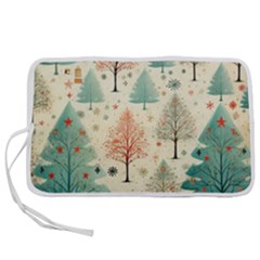 Christmas Tree Pen Storage Case (l)