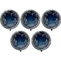 Christmas Night Winter Mini Round Pill Box (Pack of 5) View1