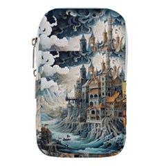 Castle Storm Sea Waist Pouch (small) by pakminggu