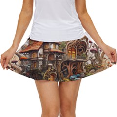 House Mushrooms Women s Skort by pakminggu