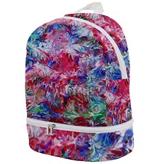 Flow Iv Zip Bottom Backpack by kaleidomarblingart