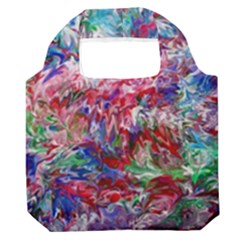 Flow Iv Premium Foldable Grocery Recycle Bag by kaleidomarblingart