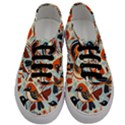 Vintage Birds pattern Men s Classic Low Top Sneakers View1