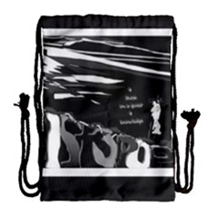 846 Histo-pop Drawstring Bag (large) by tratney