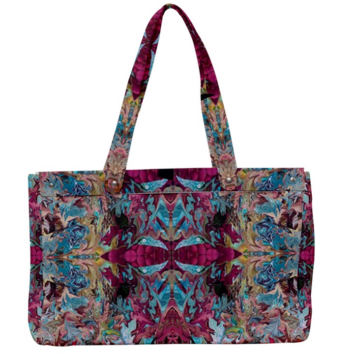 Blended arabesque Canvas Work Bag