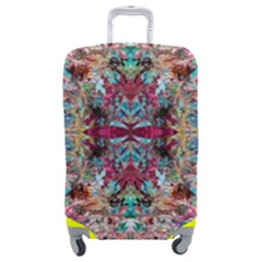 Blended Arabesque Luggage Cover (medium) by kaleidomarblingart