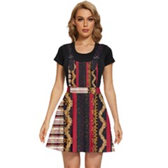 Textile Pattern Abstract Fabric Apron Dress by pakminggu