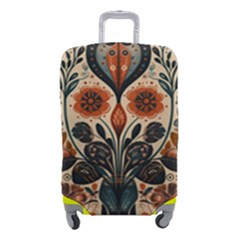 Flower Leaves Floral Luggage Cover (small) by pakminggu