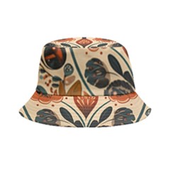 Flower Leaves Floral Bucket Hat by pakminggu