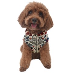 Flowers Leaves Floral Dog Sweater by pakminggu