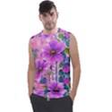 Flowers Leaves Men s Regular Tank Top View1