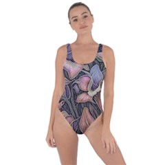 Flowers Iris Plant Bring Sexy Back Swimsuit