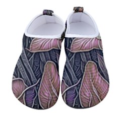 Flowers Iris Plant Men s Sock-Style Water Shoes