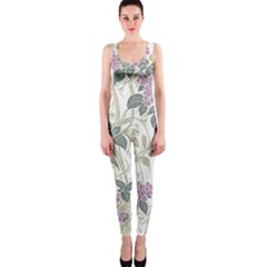 Vine Vineyard Plants Nature One Piece Catsuit by uniart180623