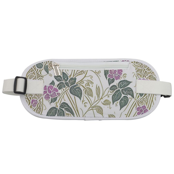 Vine Vineyard Plants Nature Rounded Waist Pouch