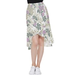 Vine Vineyard Plants Nature Frill Hi Low Chiffon Skirt by uniart180623