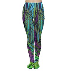 Spectral Forest Nature Tights by uniart180623