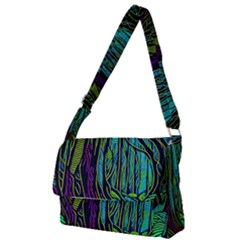 Spectral Forest Nature Full Print Messenger Bag (s) by uniart180623