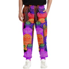 Bottles Colorful Men s Elastic Waist Pants by uniart180623