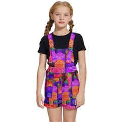 Bottles Colorful Kids  Short Overalls by uniart180623