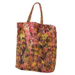 Red And Yellow Ivy  Giant Grocery Tote by okhismakingart