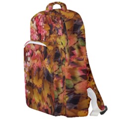 Red And Yellow Ivy  Double Compartment Backpack by okhismakingart