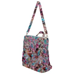 Pink Petals Blend Crossbody Backpack