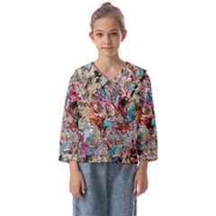 Pink Petals Blend Kids  Sailor Shirt