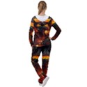 Dragon Art Fire Digital Fantasy Women s Tracksuit View2