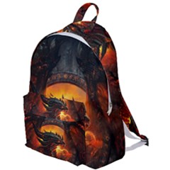 Dragon Art Fire Digital Fantasy The Plain Backpack by Bedest