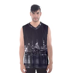 New York Skyline Men s Basketball Tank Top by Bedest