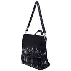 New York Skyline Crossbody Backpack by Bedest