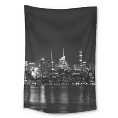 New York Skyline Large Tapestry by Bedest