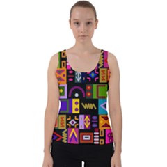 Abstract A Colorful Modern Illustration--- Velvet Tank Top by Bedest