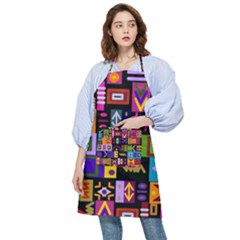 Abstract A Colorful Modern Illustration--- Pocket Apron by Bedest